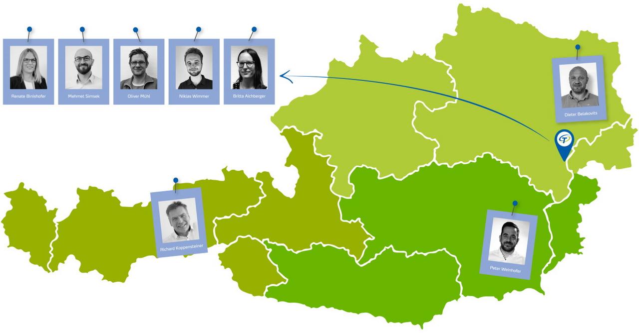 TAIFUN Mitarbeiter in Österreich TAIFUN Mitarbeiter in Österreich
