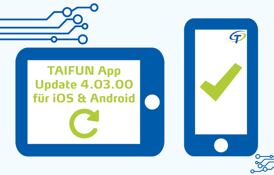 Update für die Handwerker App von TAIFUN
