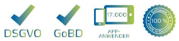 DSGVO, GoBD-konform &amp; Made in Germany